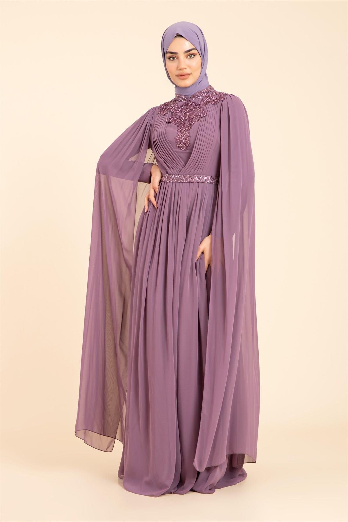 فستان السهرة الحجاب 1255