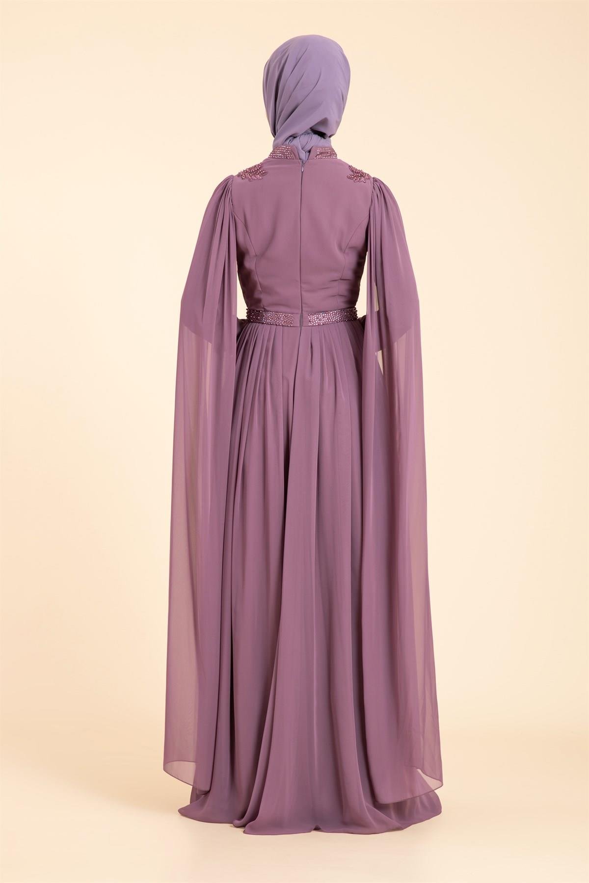 فستان السهرة الحجاب 1255