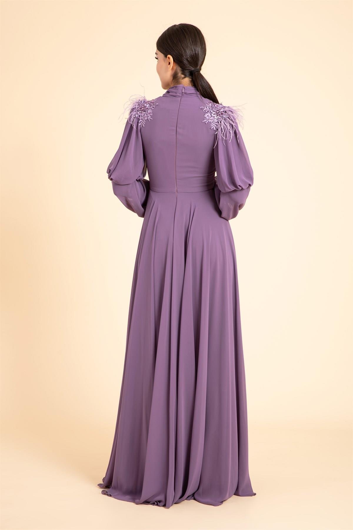 فستان السهرة الحجاب 4306