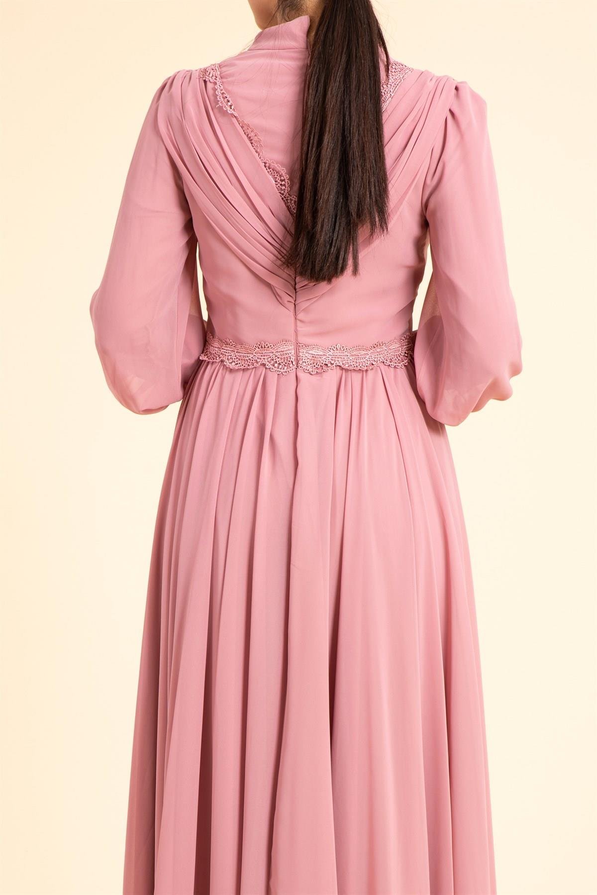 فستان السهرة الحجاب 4312