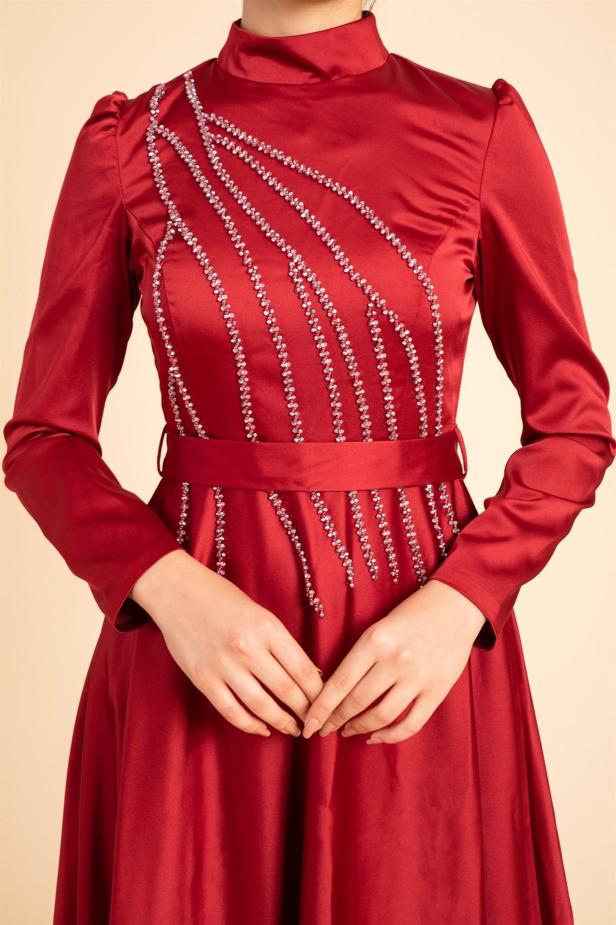 فستان السهرة الحجاب 4337