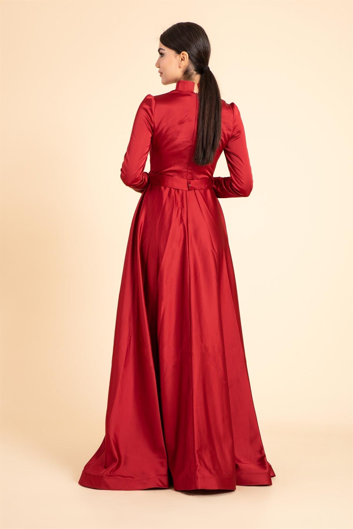 فستان السهرة الحجاب 4337