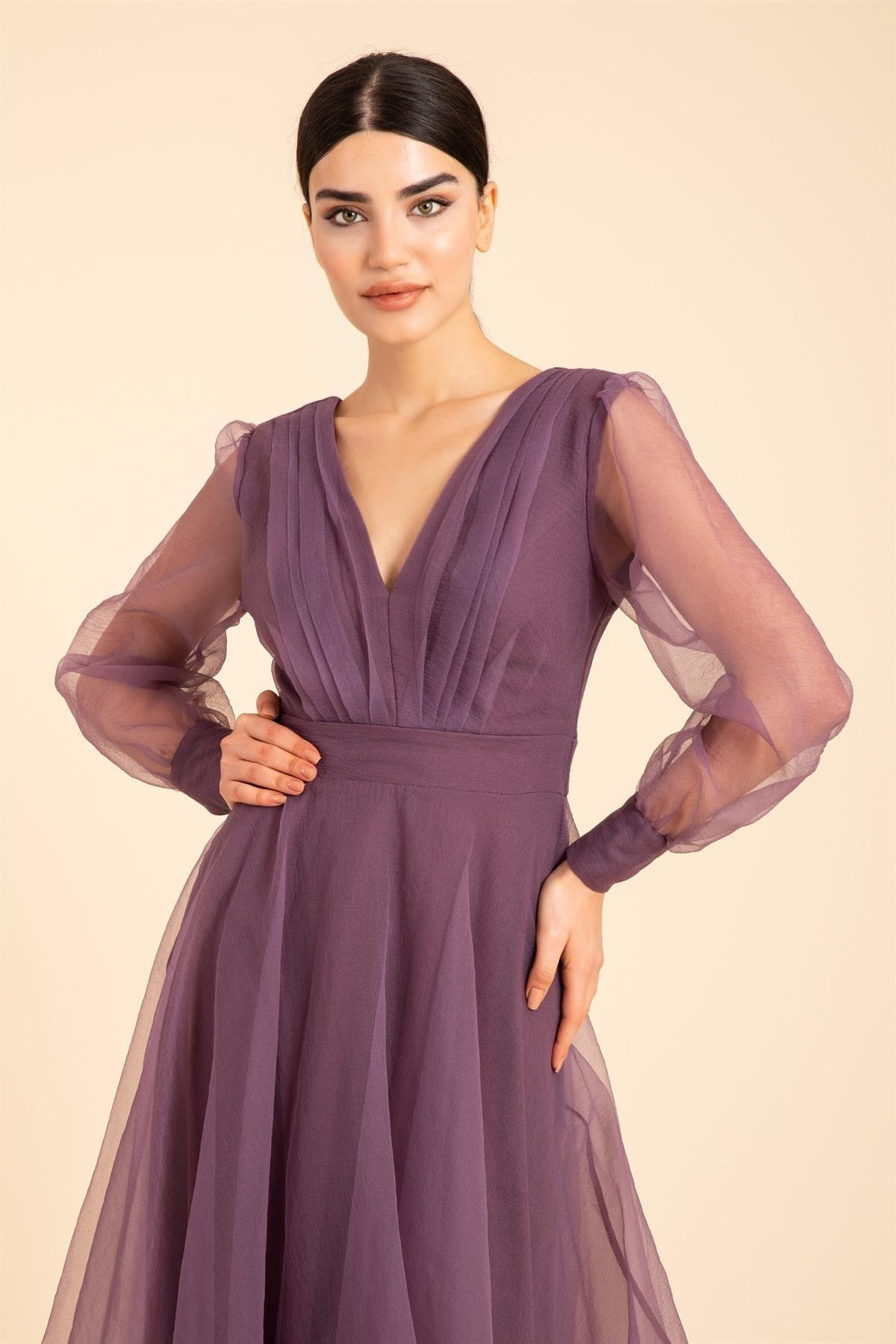 فستان سهرة طويل 3062