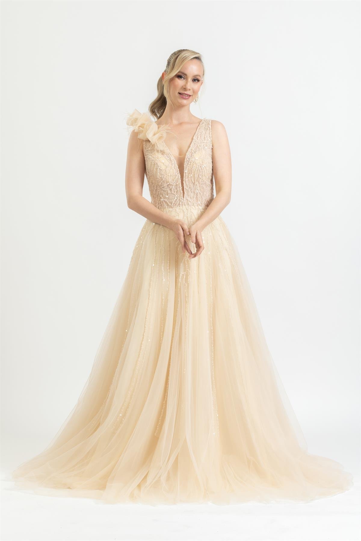 Nafide ABİYE ELBİSE -690-