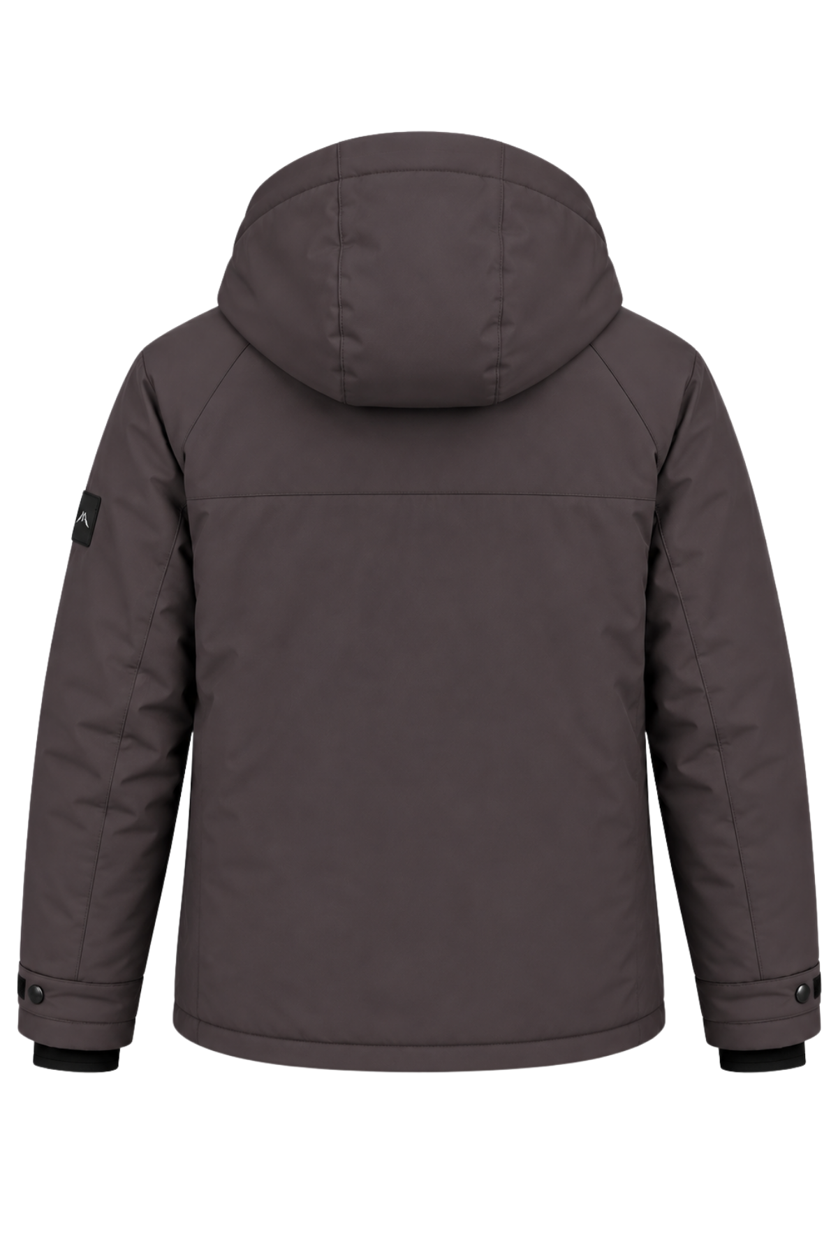 Erkek Gri Kapüşonlu Kışlık Softshell Suya Dayanıklı Fermuarlı Cepli Outdoor Mont