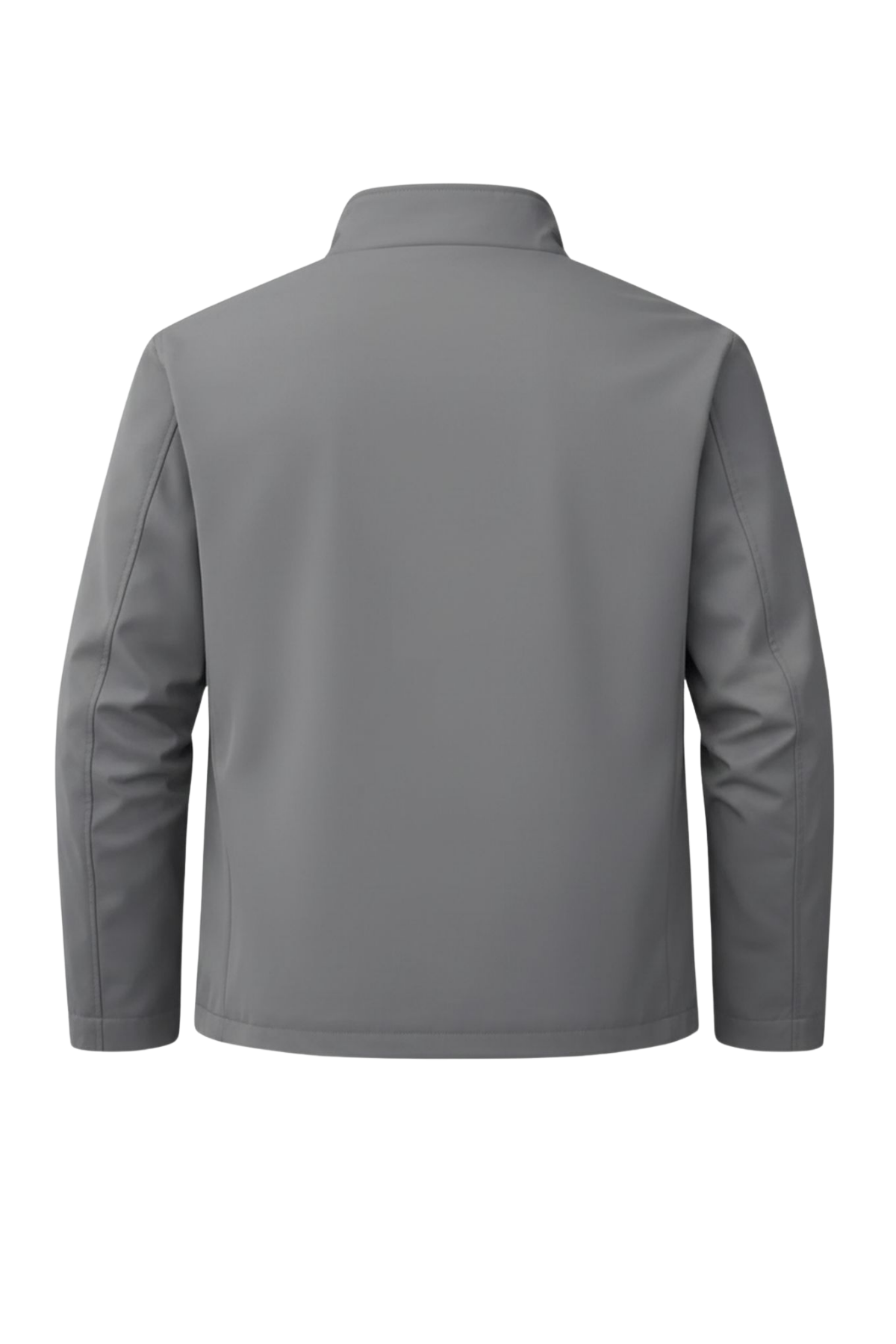 Gri Erkek Polyester Karışımlı İnce Rüzgarlık Su Ve Rüzgar Geçirmez Mevsimlik&Yazlık Mont