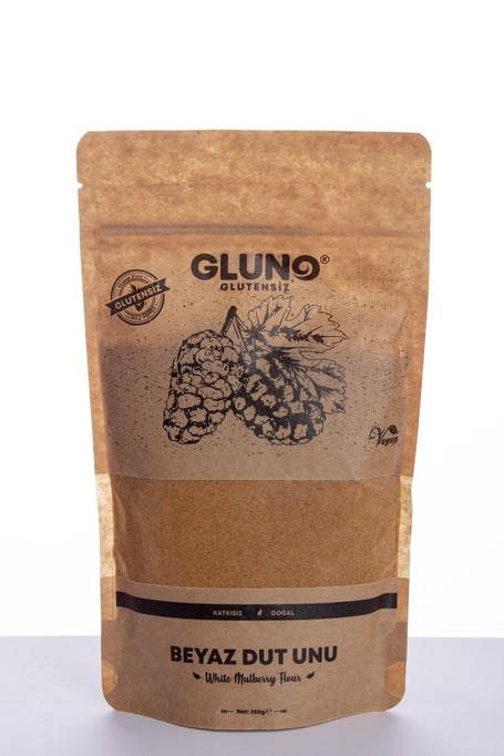 Gluno Glutensiz Beyaz Dut Unu 250gr  3'lü