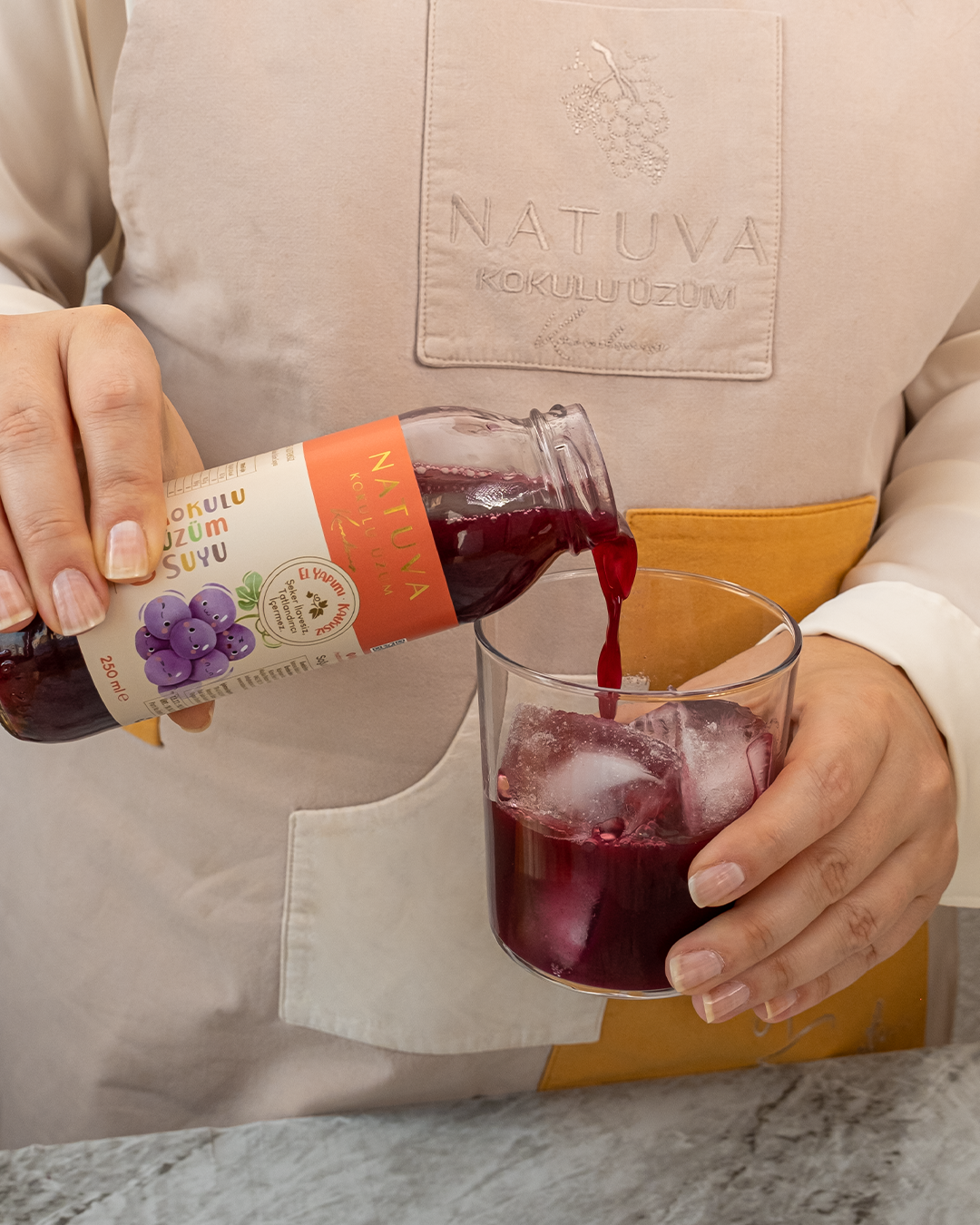 %100 Kokulu Üzüm Suyu Şeker İlavesiz 