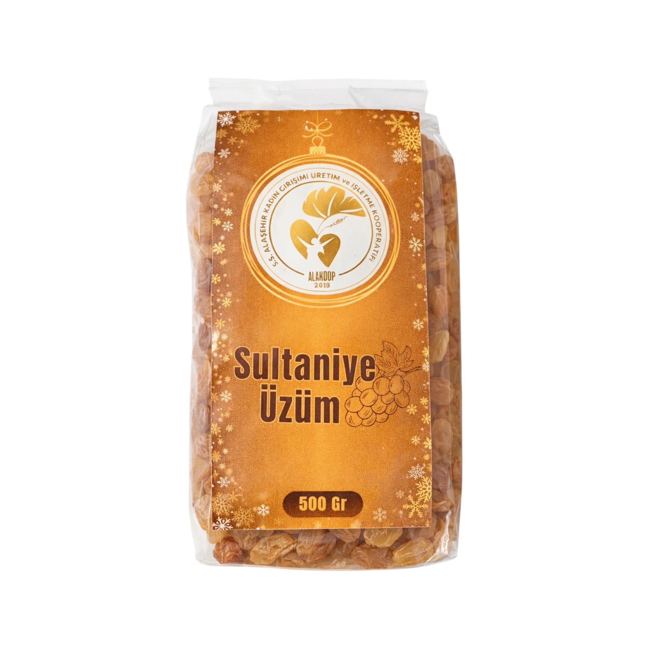500 GR SULTANİYE  KURU ÜZÜM ALAŞEHİR