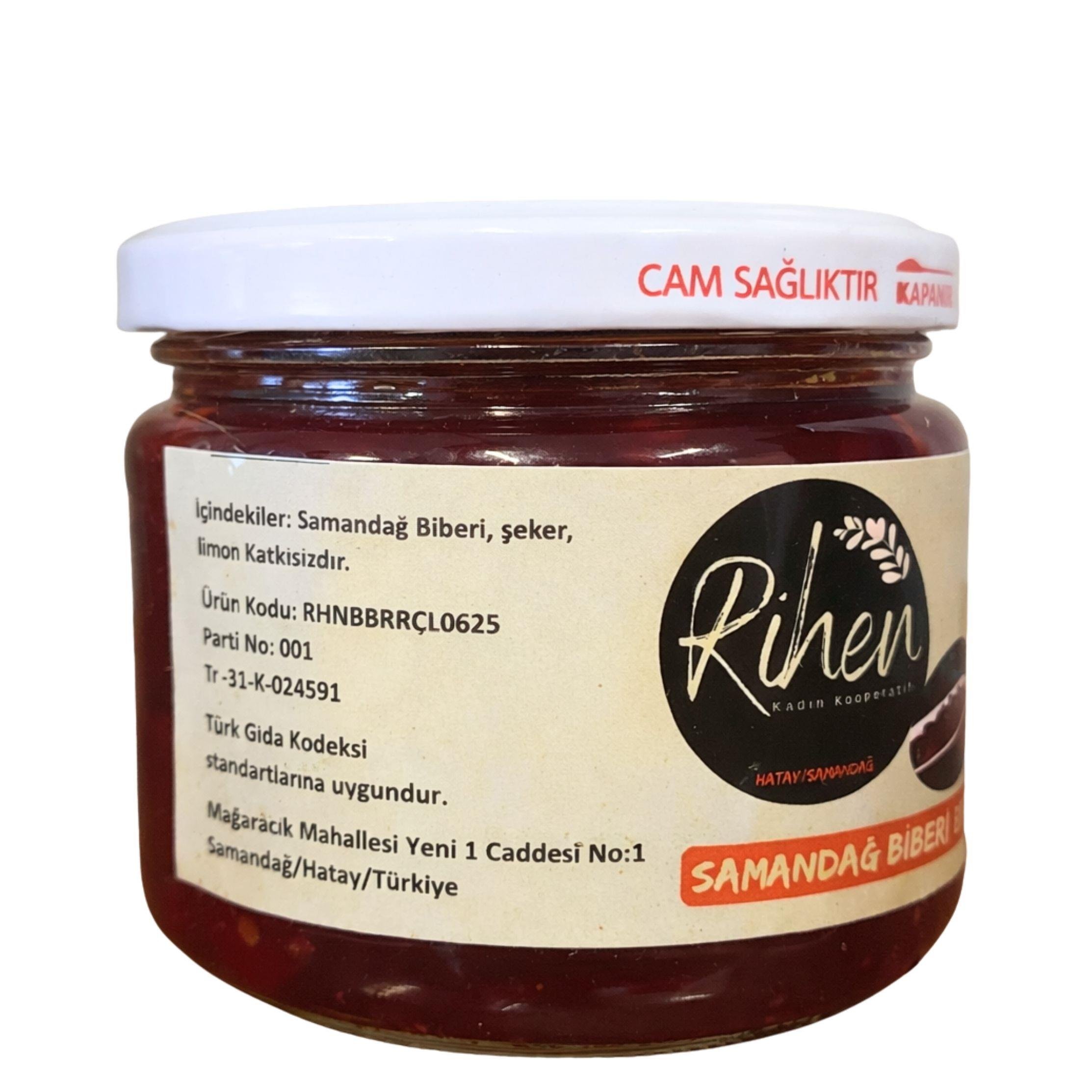 350 GR ACI BİBER REÇELİ RİHEN