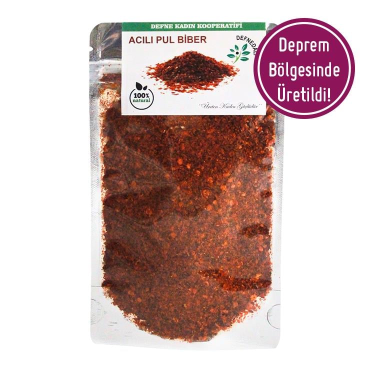 Acılı Pul Biber Defne Dalı 50 gr