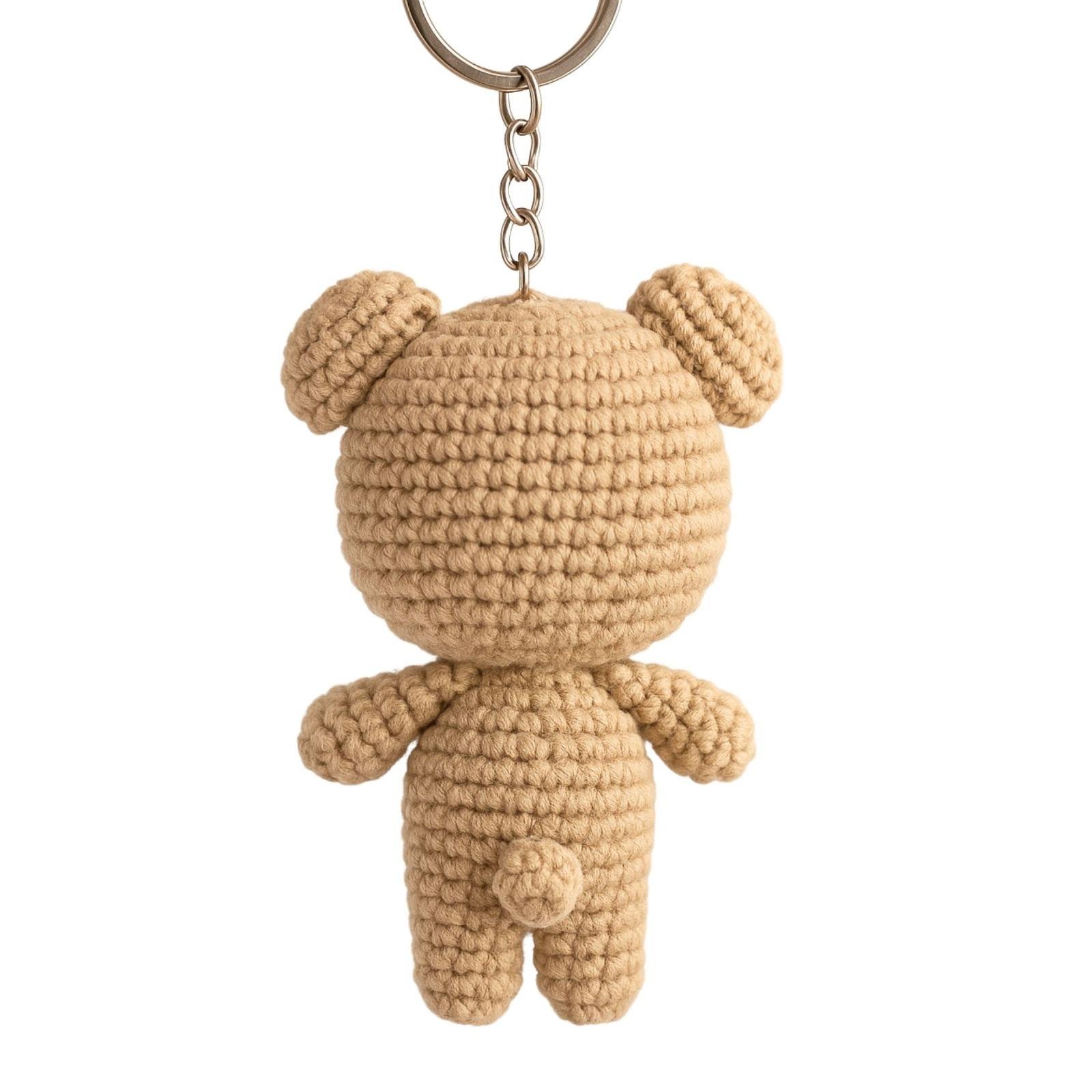 Amigurimi Ayı Anahtarlık