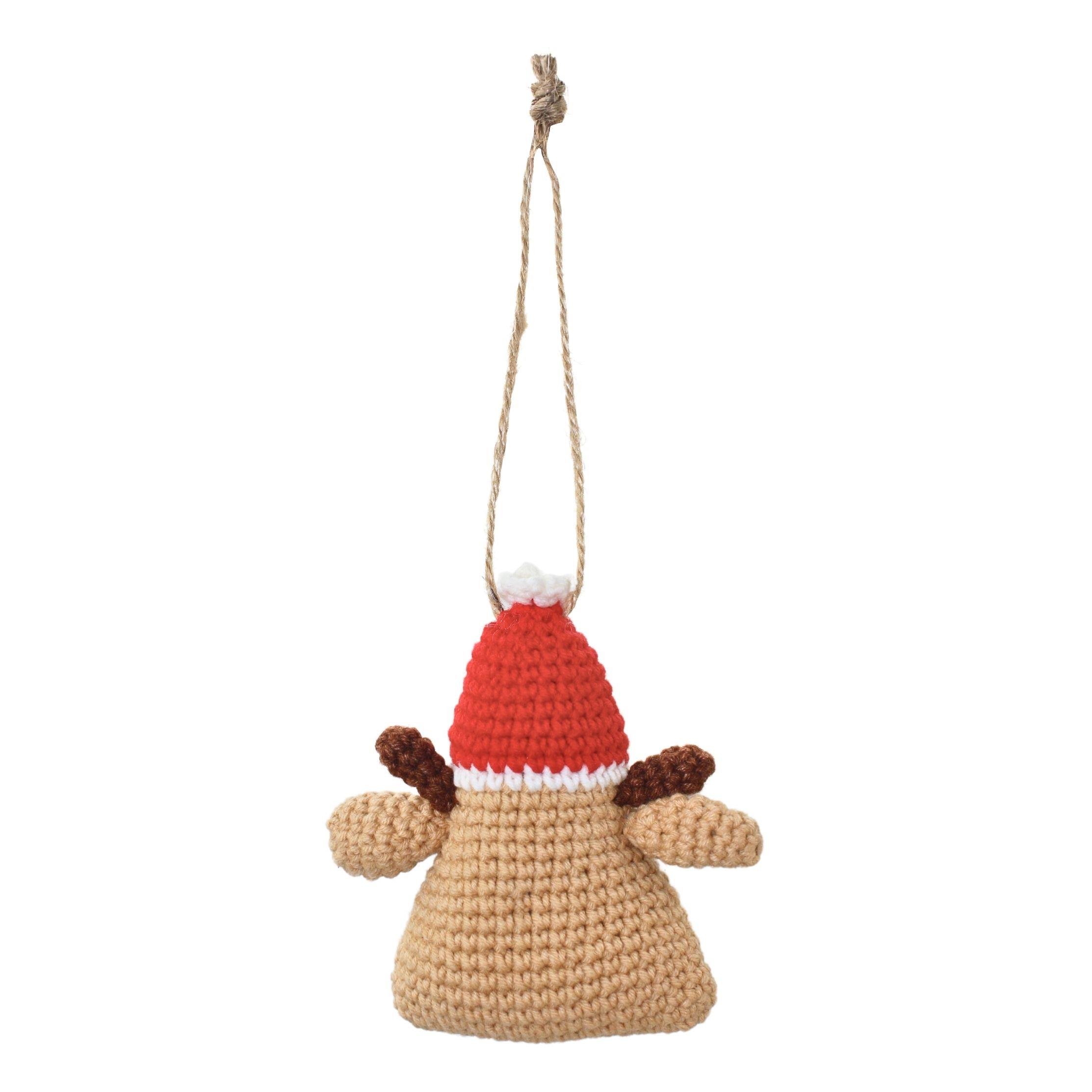 Amigurumi Geyik Yılbaşı Süsü