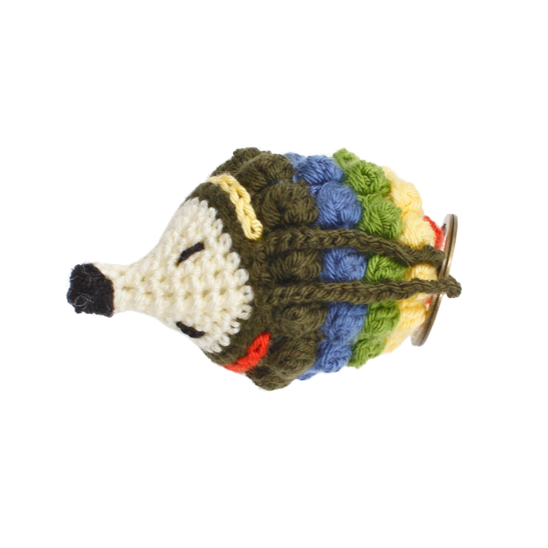 Amigurumi Kirpi Anahtarlık