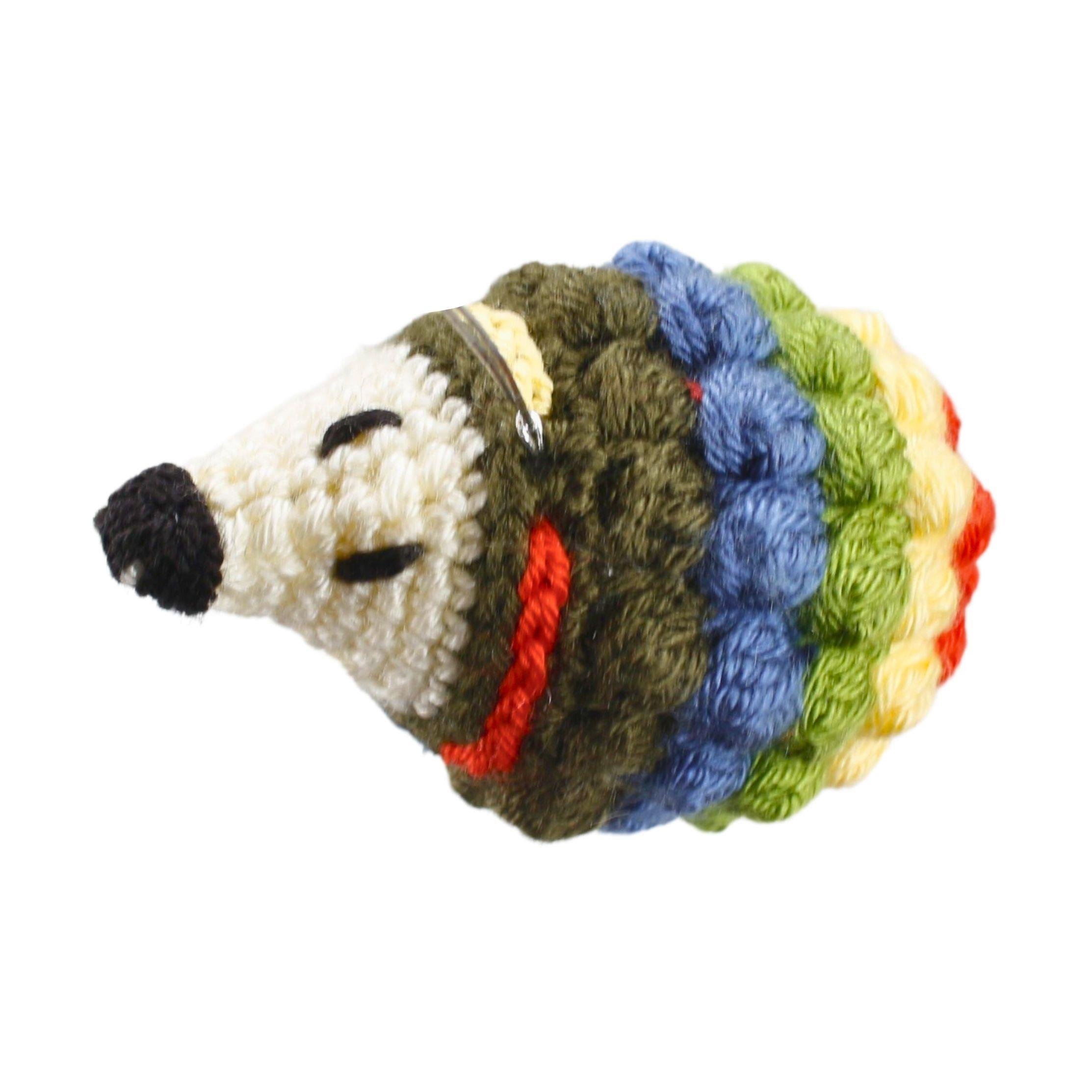 Amigurumi Kirpi Yılbaşı Süsü