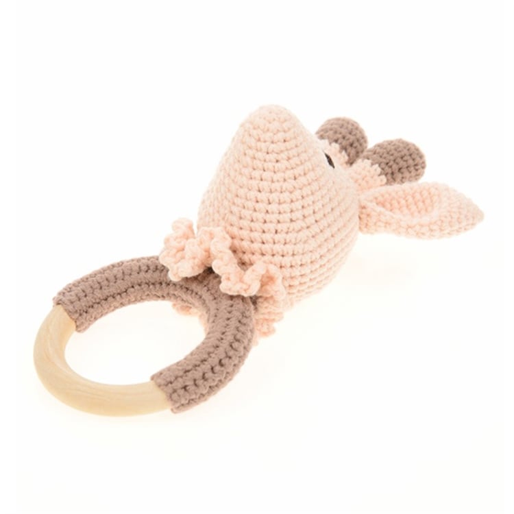 Amigurumi Zürafa Diş Kaşıyıcı