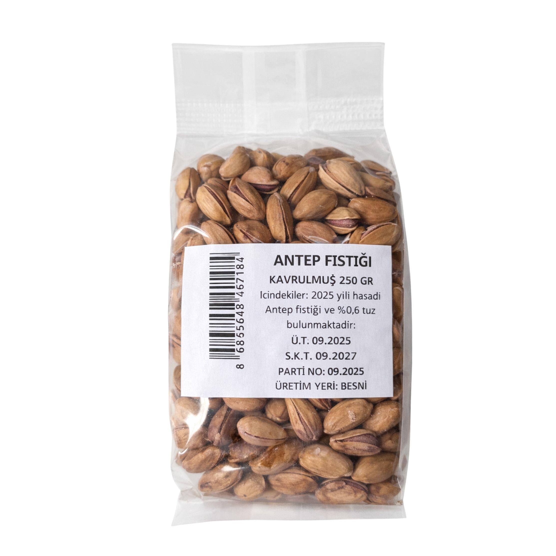 Antep Fıstığı Kavrulmuş 250 G