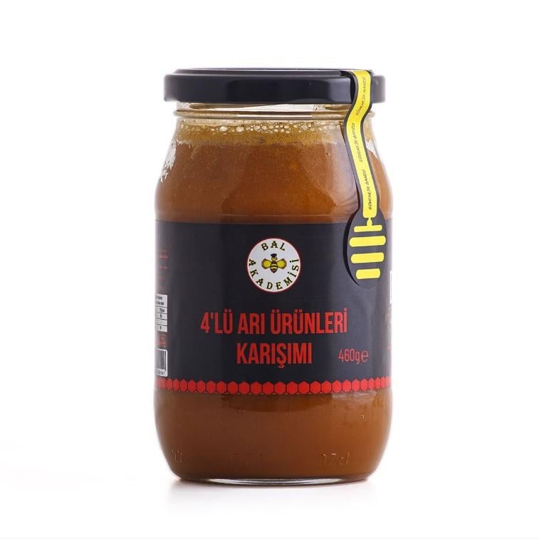 Bal Akademisi 460 G 4 lü Arı Ürünleri Karışımı