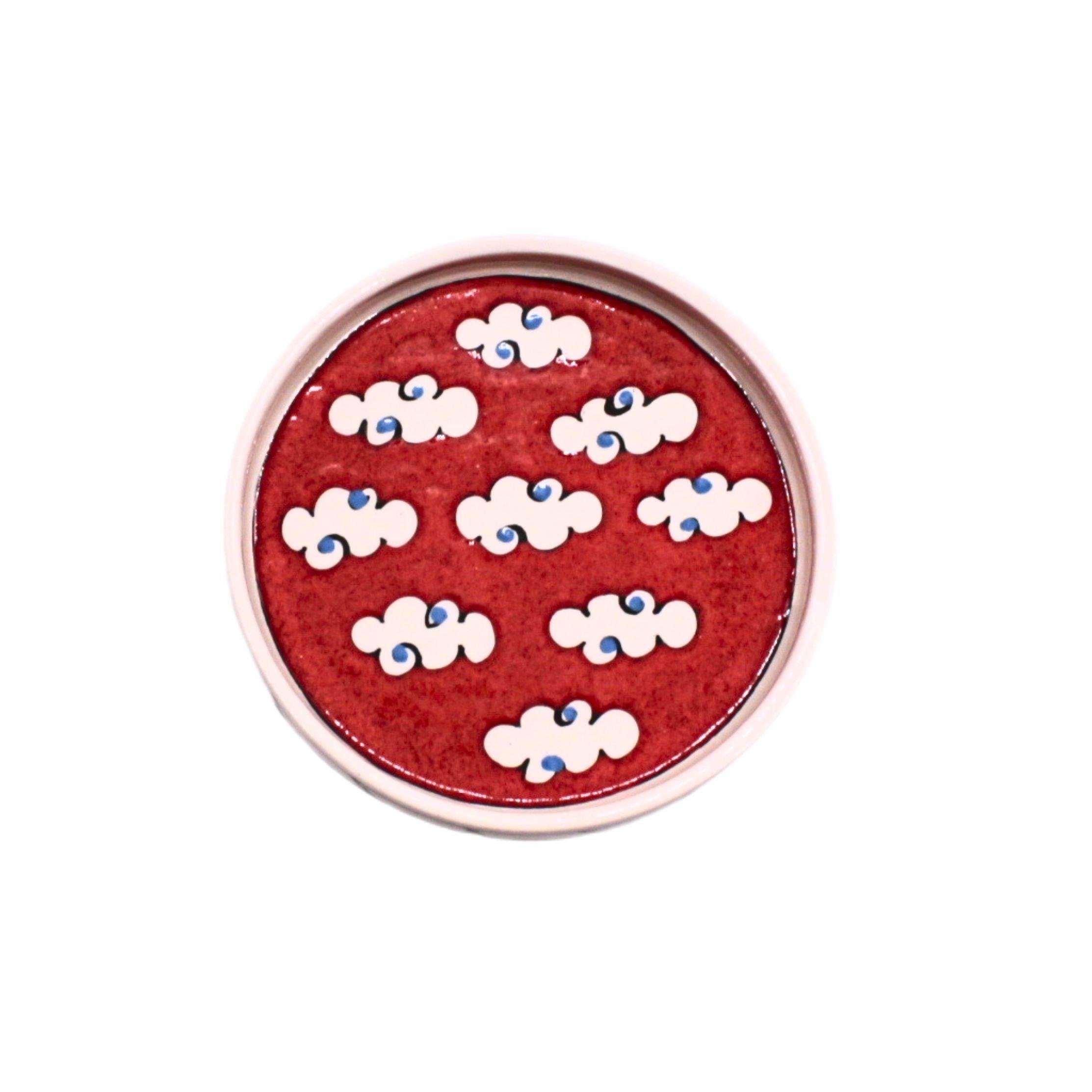 Başka Bi Yer Kırmızı Fincan Takımı 