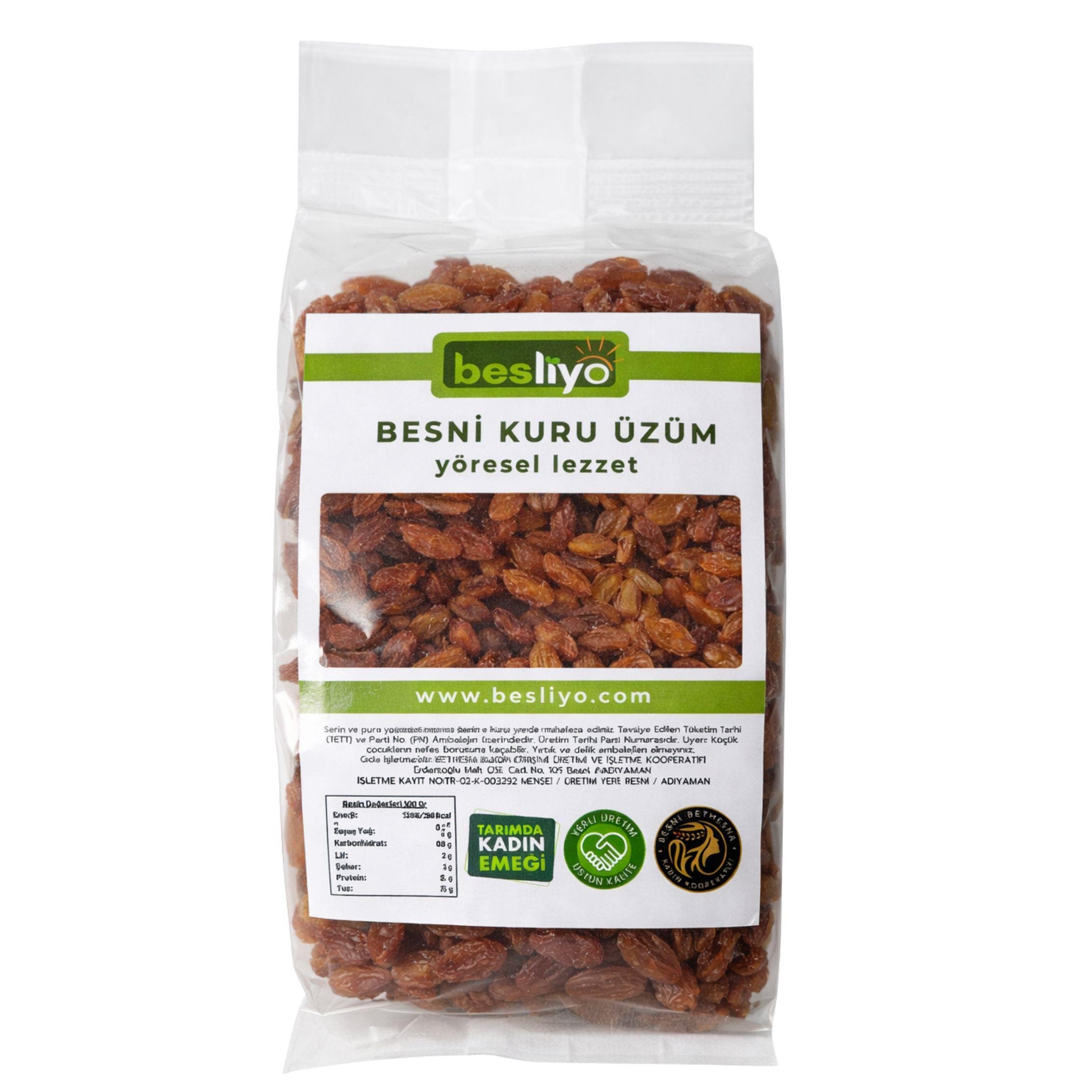 BESNİ KURU ÜZÜM 250 GR