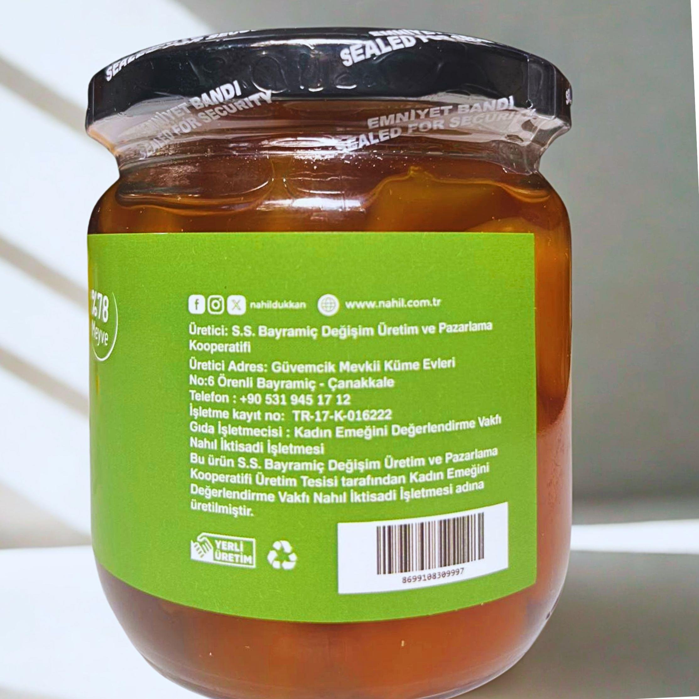 Çıtır Kabak Reçeli 460 G 