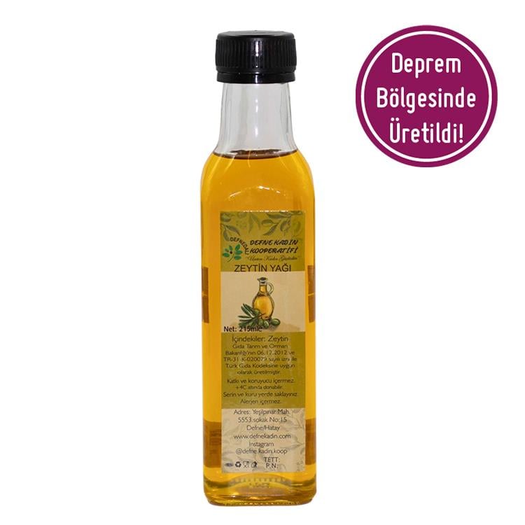 Defne Dalı Yöresel Sızma Zeytinyağı 215 ml
