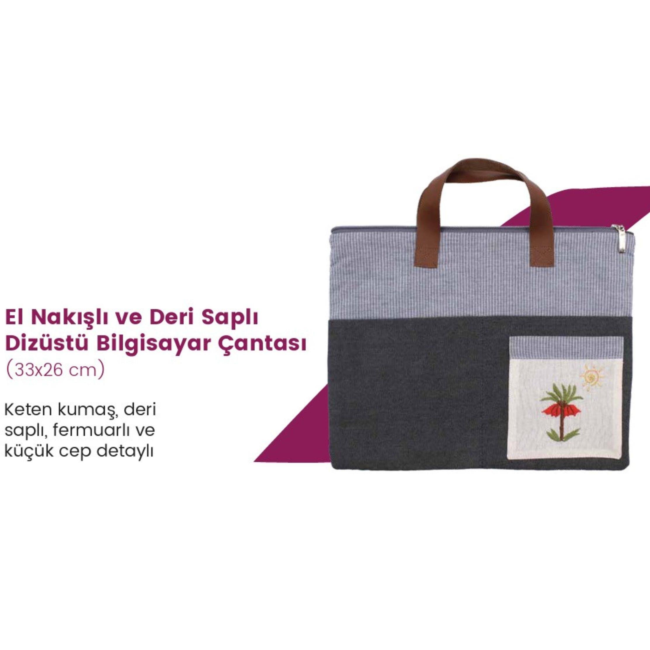 DERİLİ BİLGİSAYAR ÇANTASI  MUK