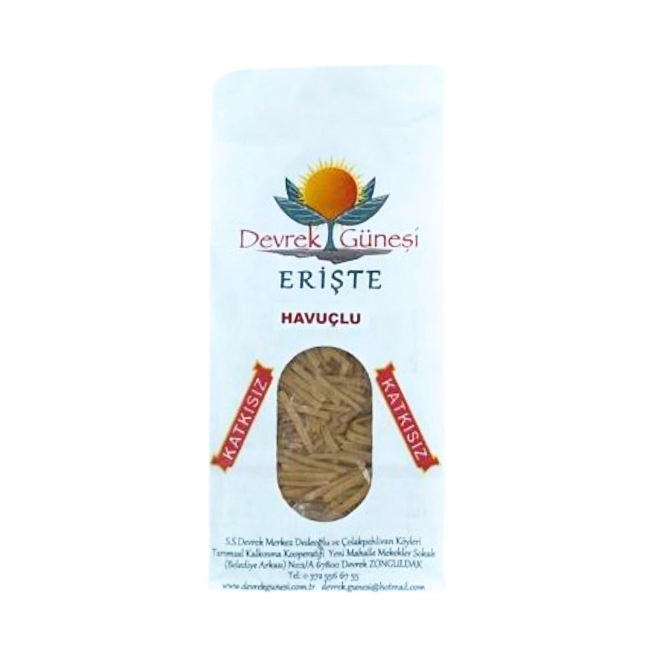 Devrek Güneşi Havuçlu Erişte 500 G