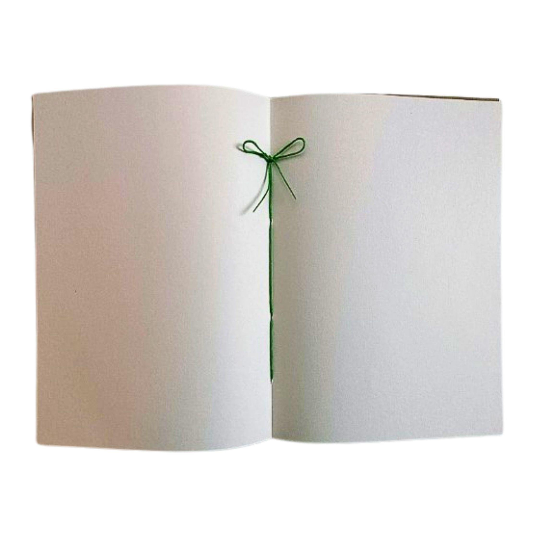 El Yapımı Balıkçıl Desenli Defter