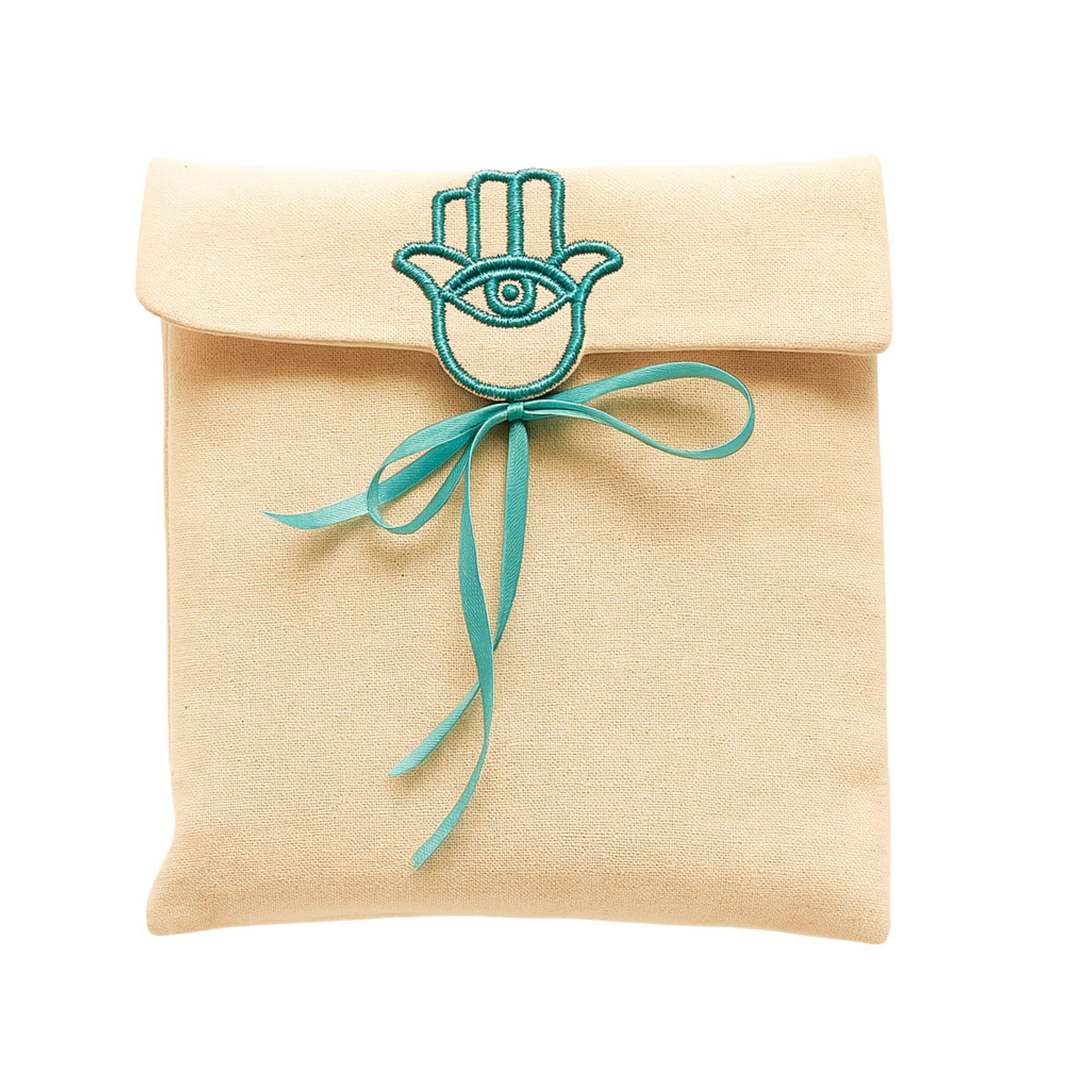 Fatmanın Eli  Nakışlı Keseli  Havlu  Set