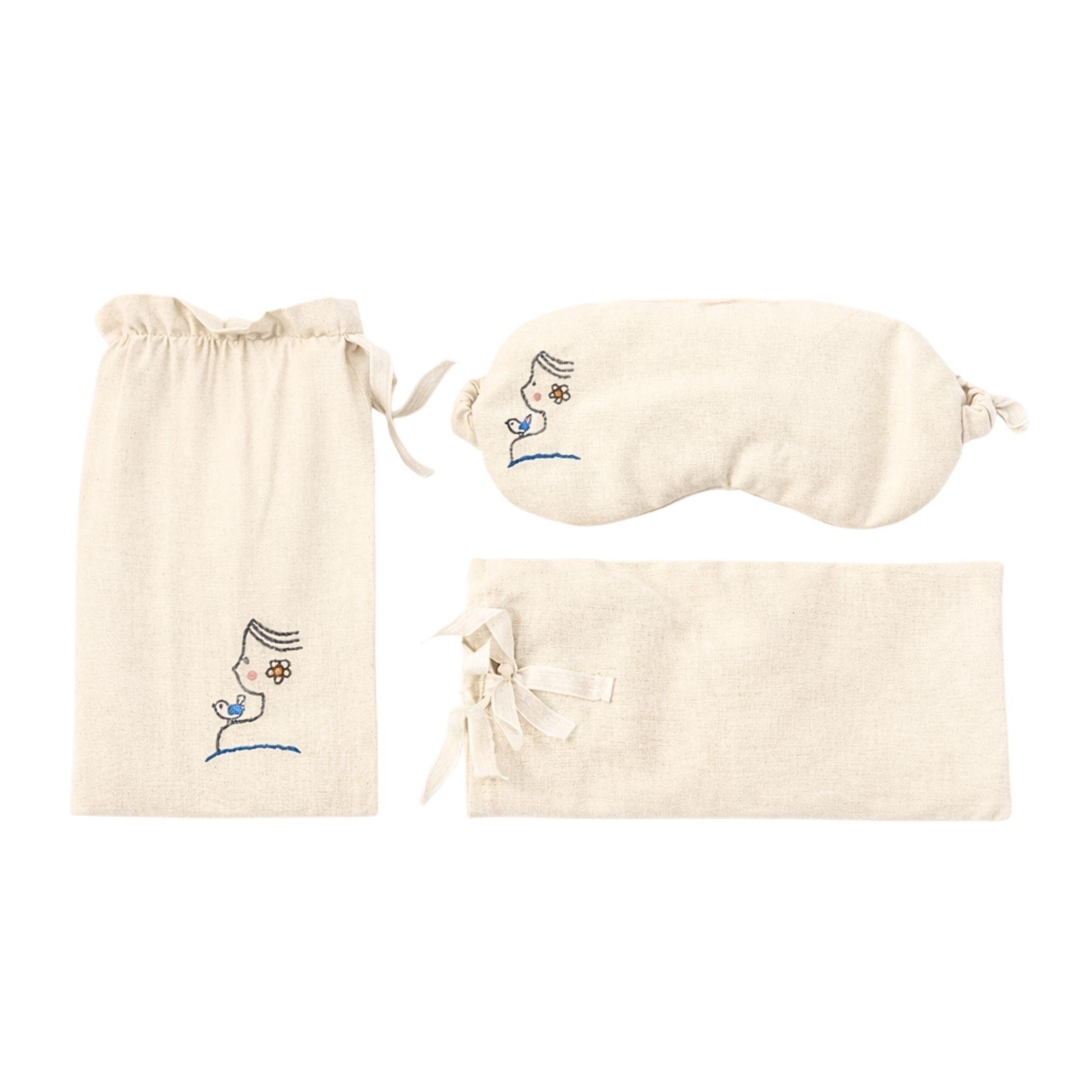 Göz Yastığı ve Göz Bandı Uyku Seti Umutkent