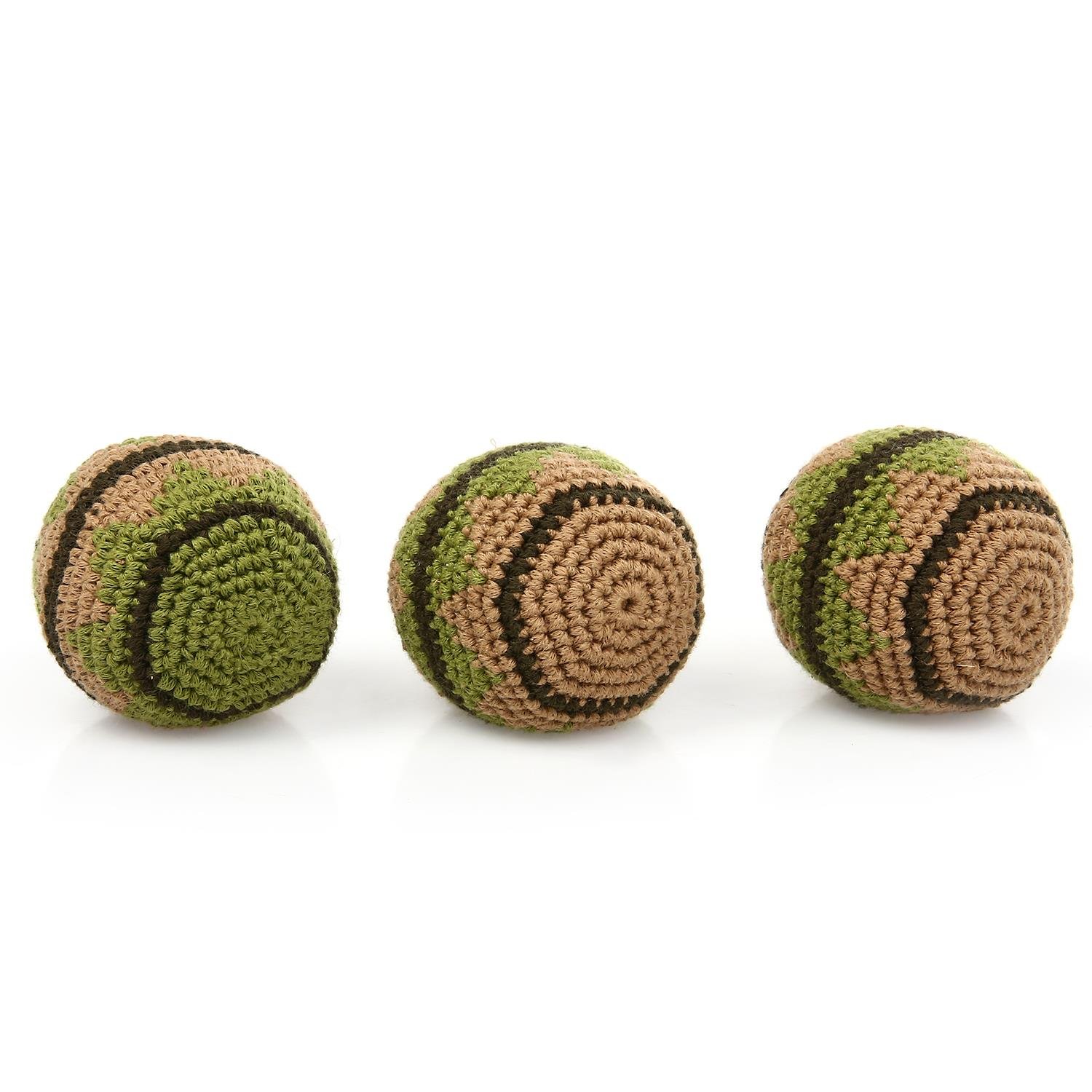 Kahverengi Jonglör Topu Seti