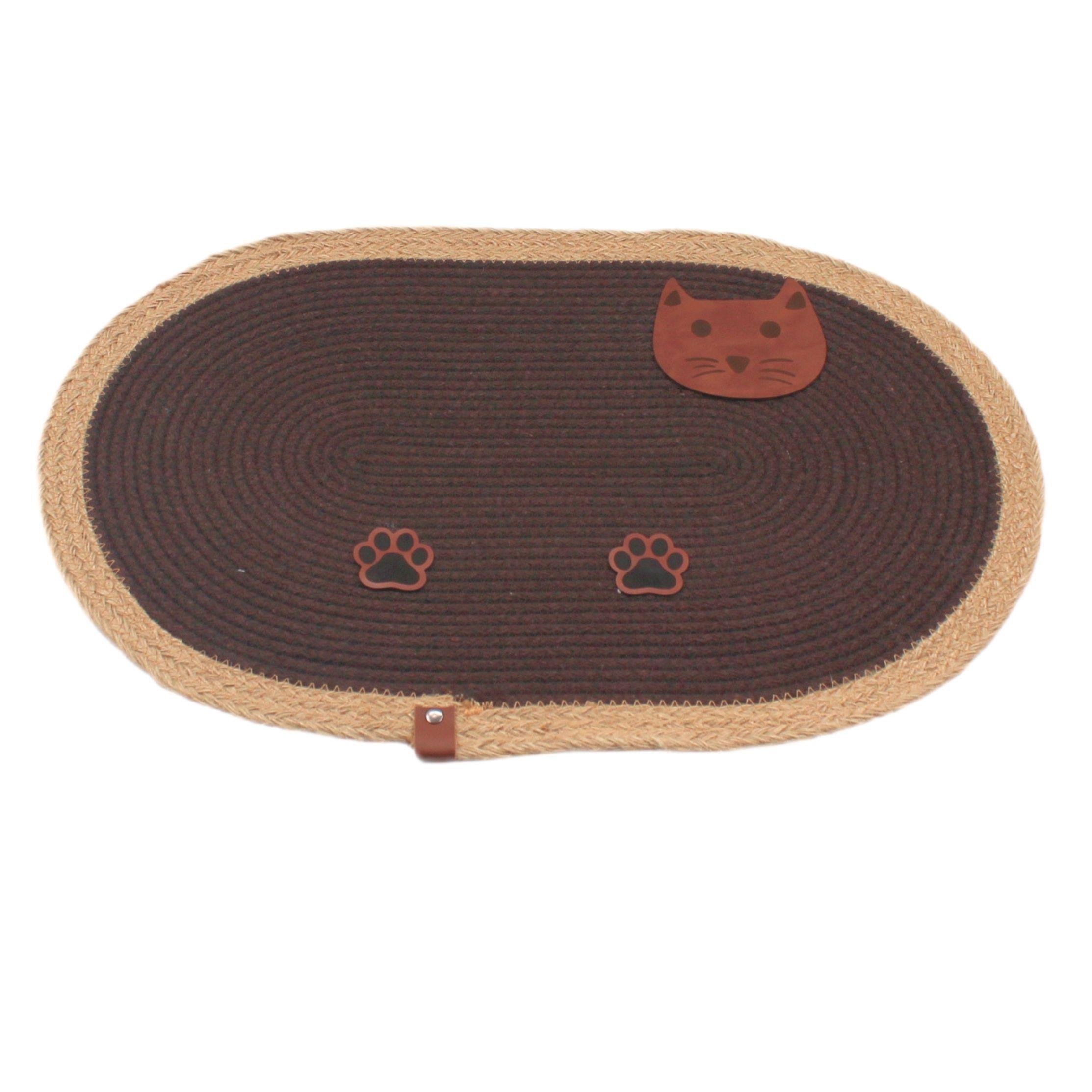 Kahverengi Krem Büyük Paspas