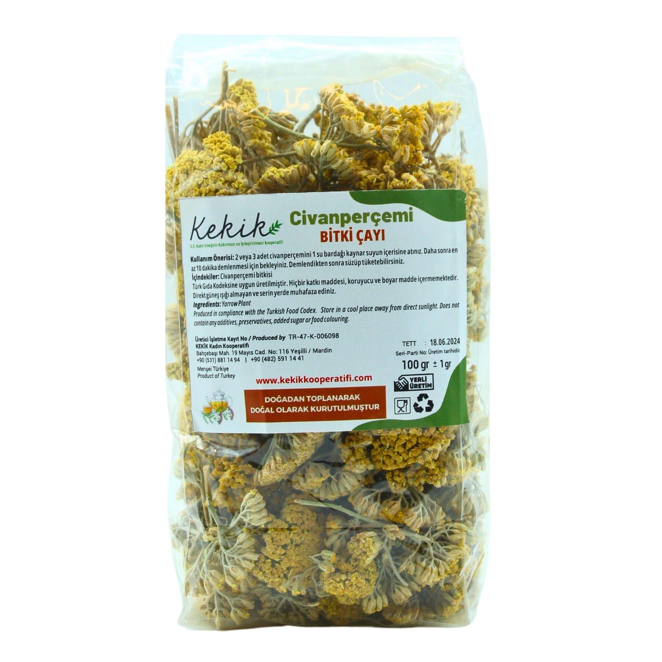 Kekik Kooperatifi Civanperçemi Çayı 100 gr