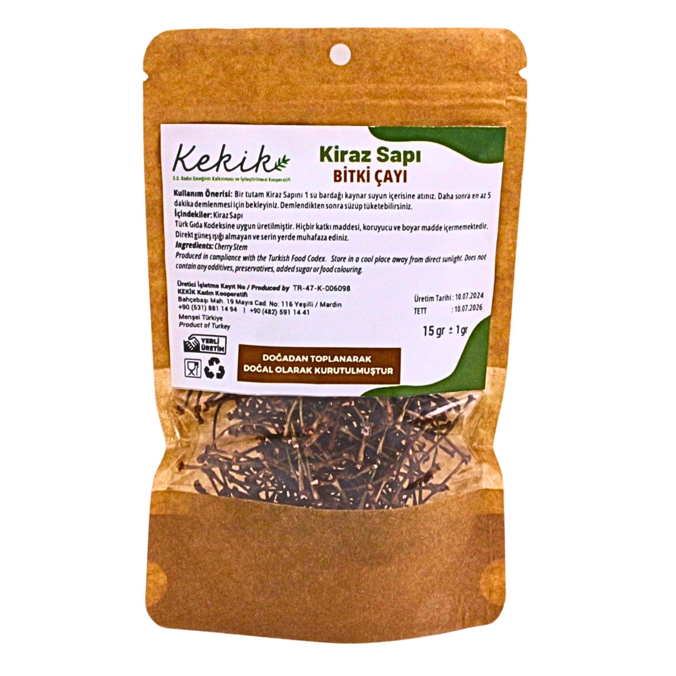 Kekik Kooperatifi Kiraz Sapı Çayı 15 G