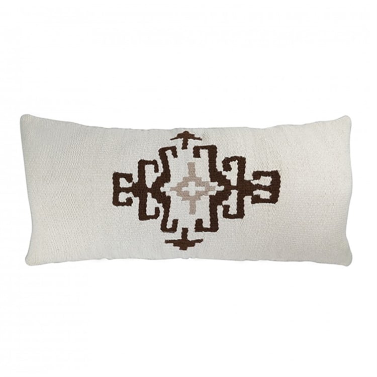 Kilim Desenli Dokuma Yastık Kılıfı