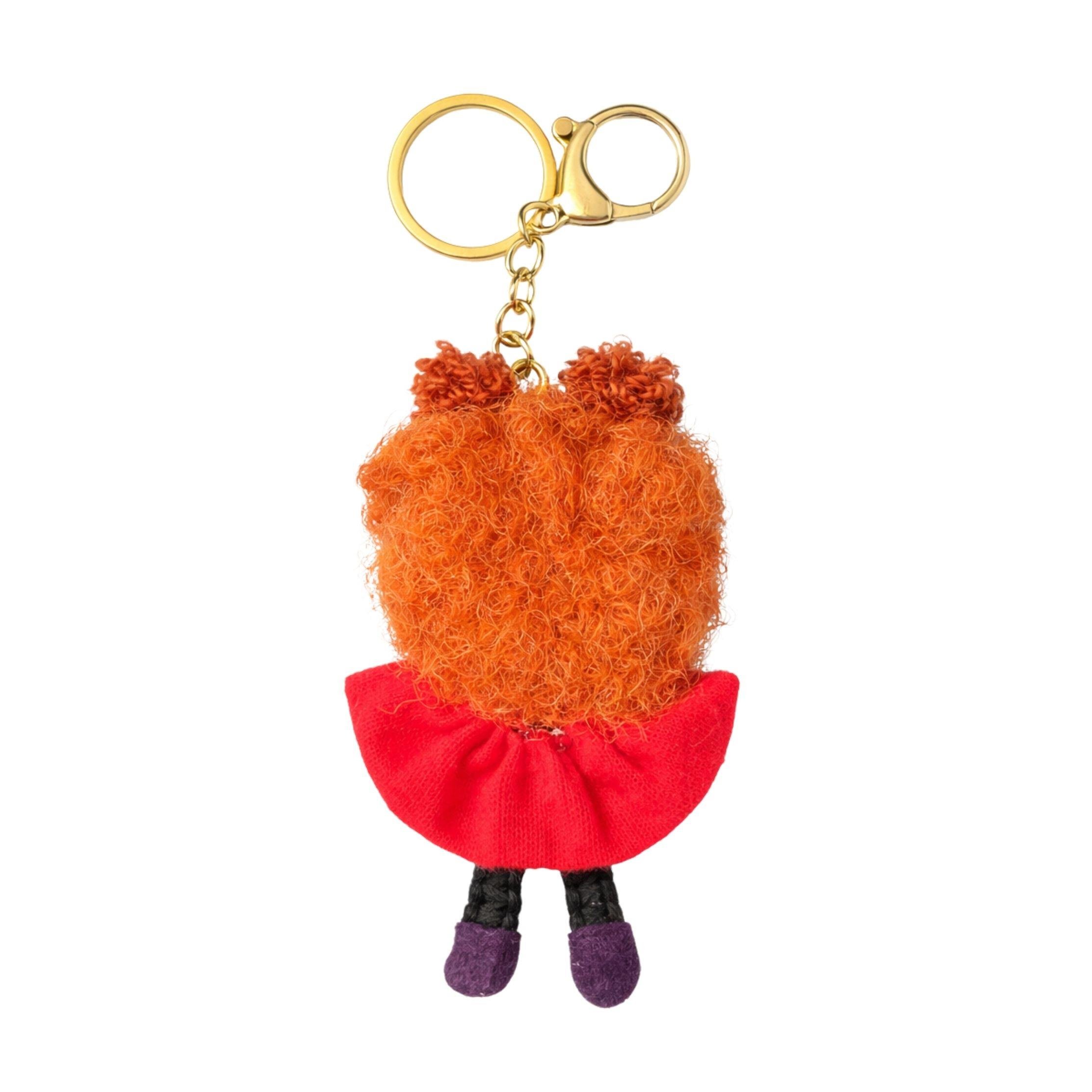 KIRMIZI  BEZ BEBEK ANAHTARLIK PERİ 