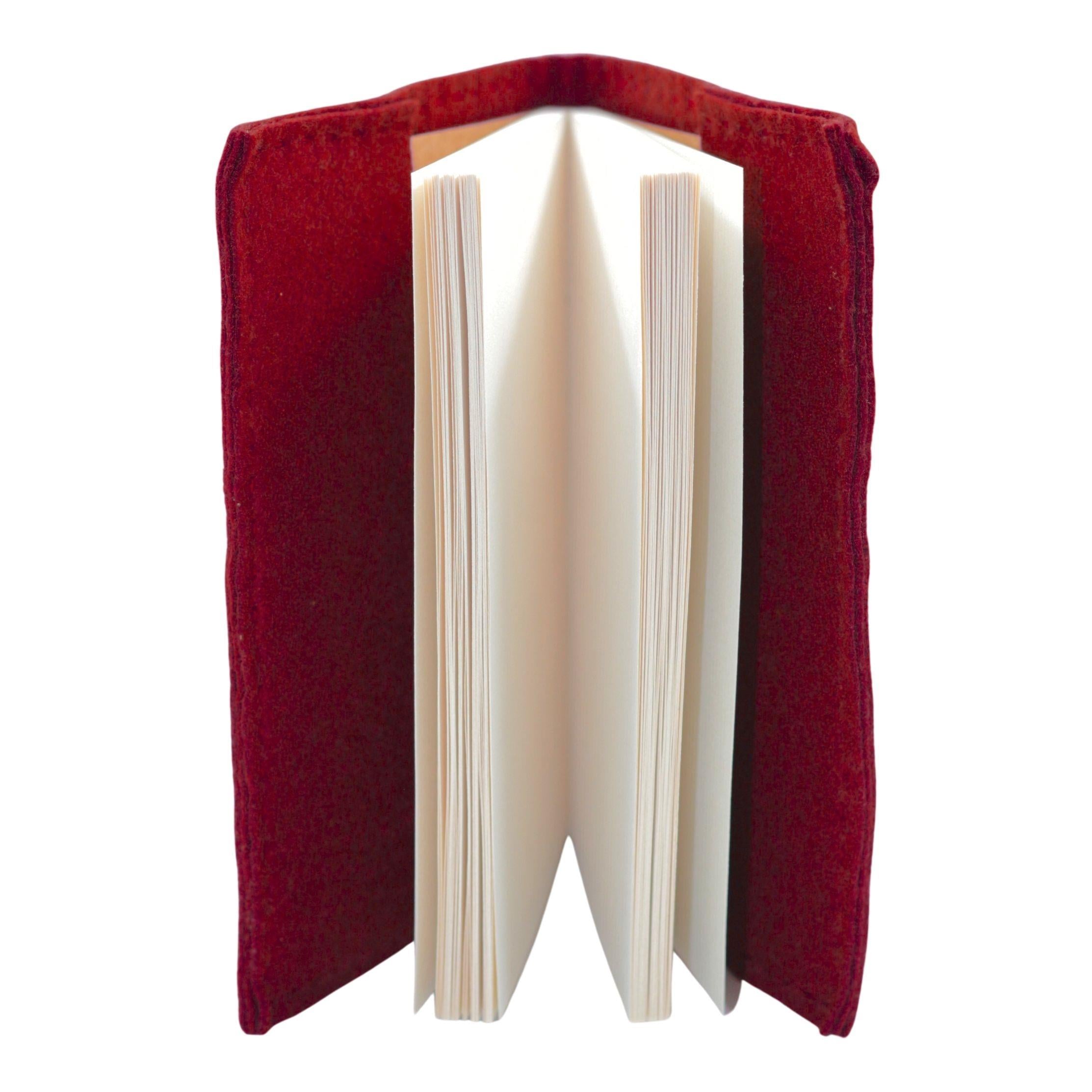 Kırmızı Mandala Desenli Defter