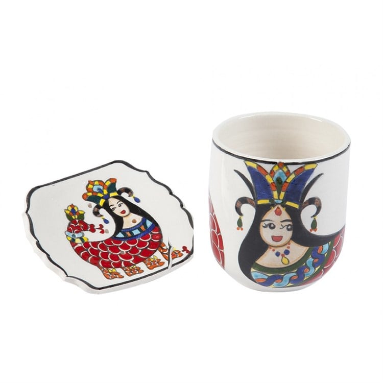 KIRMIZI ŞAHMARAN BANYO SET İZNİK