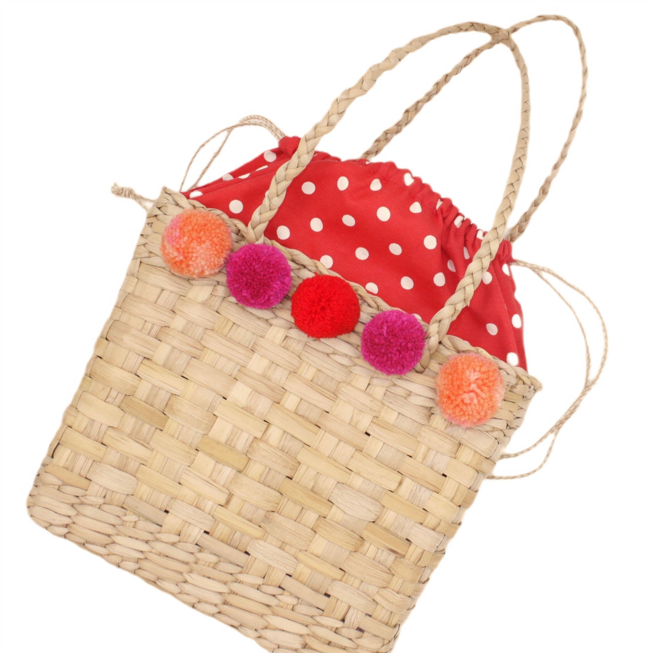 Küçük Hasır Çanta Biga