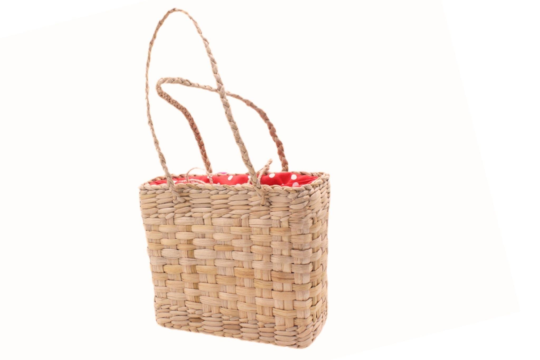 Küçük Hasır Çanta Biga