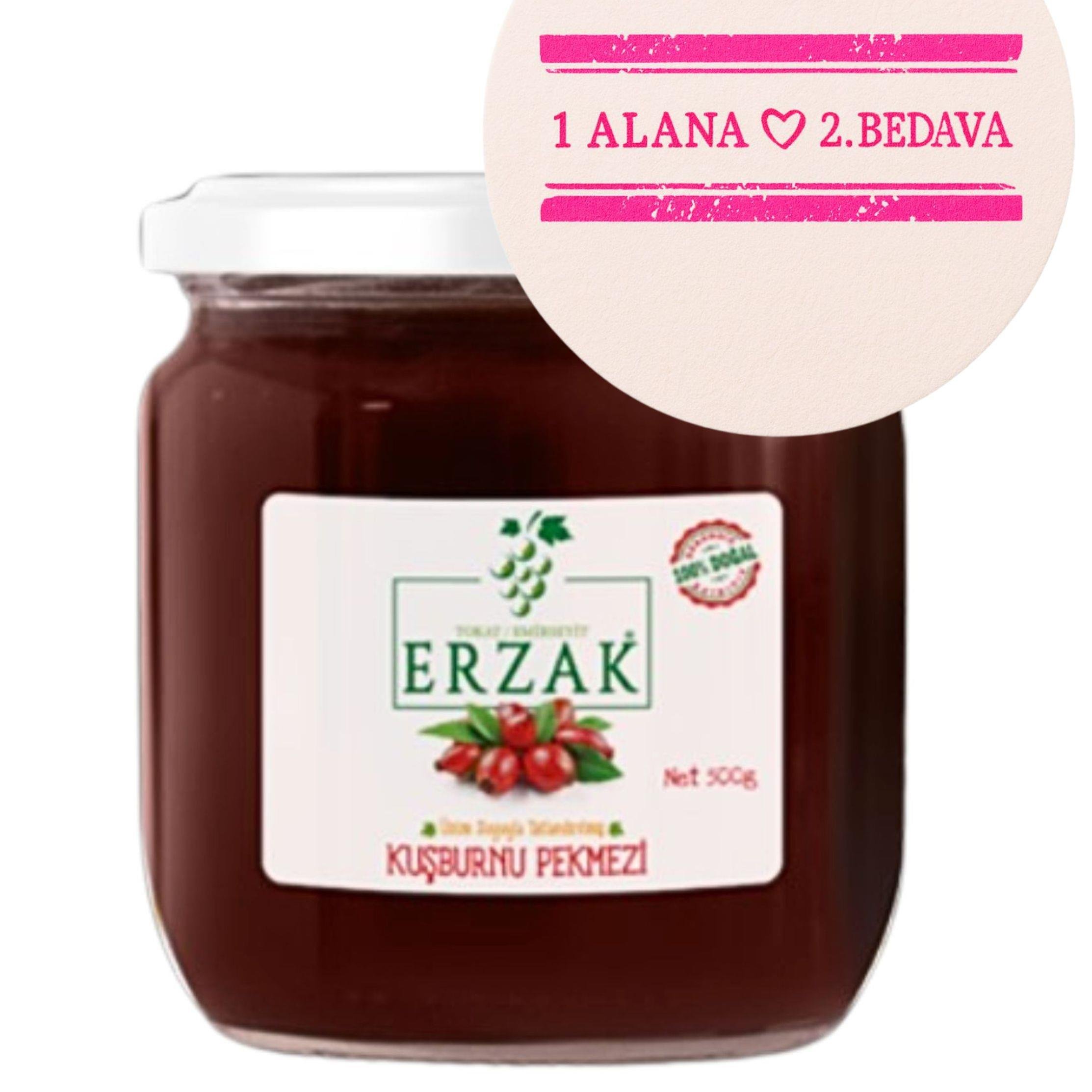 Kuşburnu Pekmezi 500 G Erzak 
