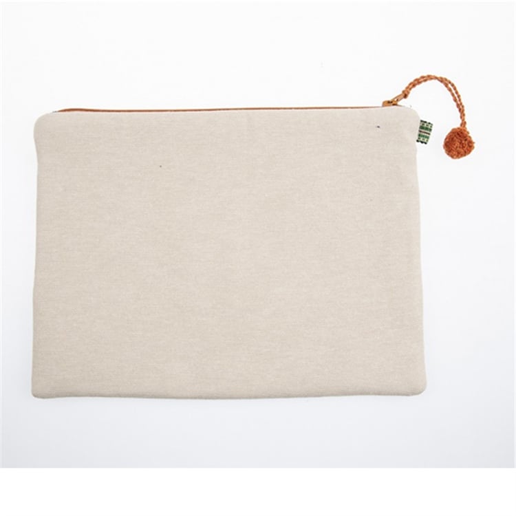 Lacivert Kanaviçe Clutch