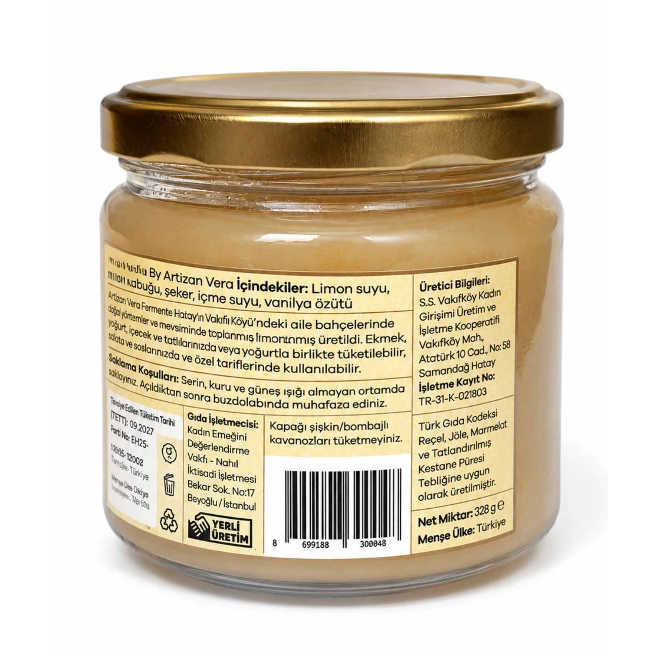 Limon Marmelatı 328 G Nahıl