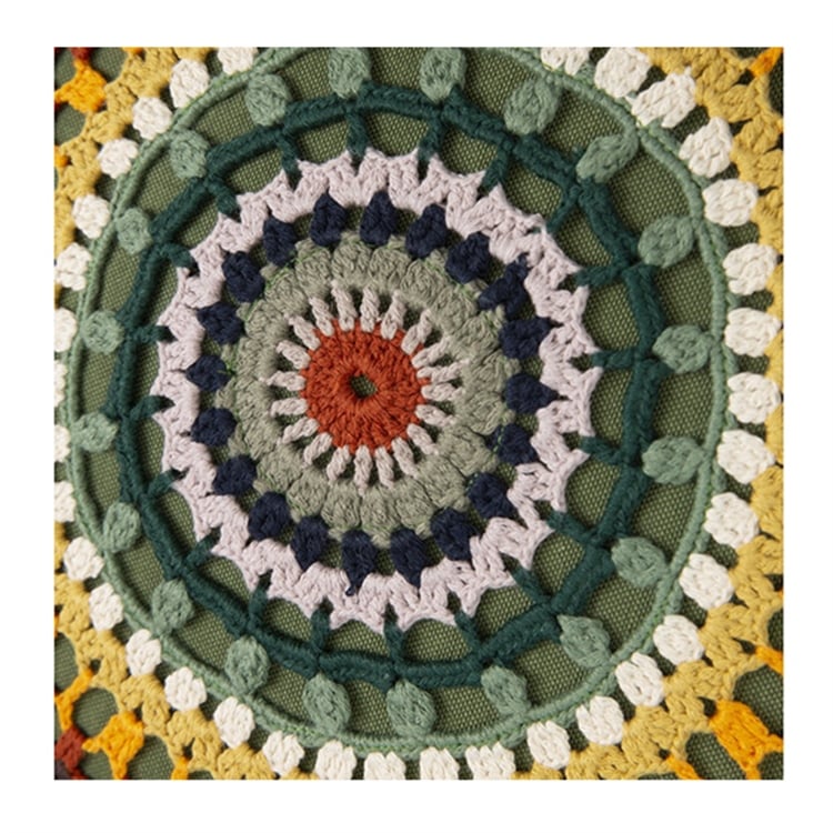 Mandala Aplikeli Yoga Minderi