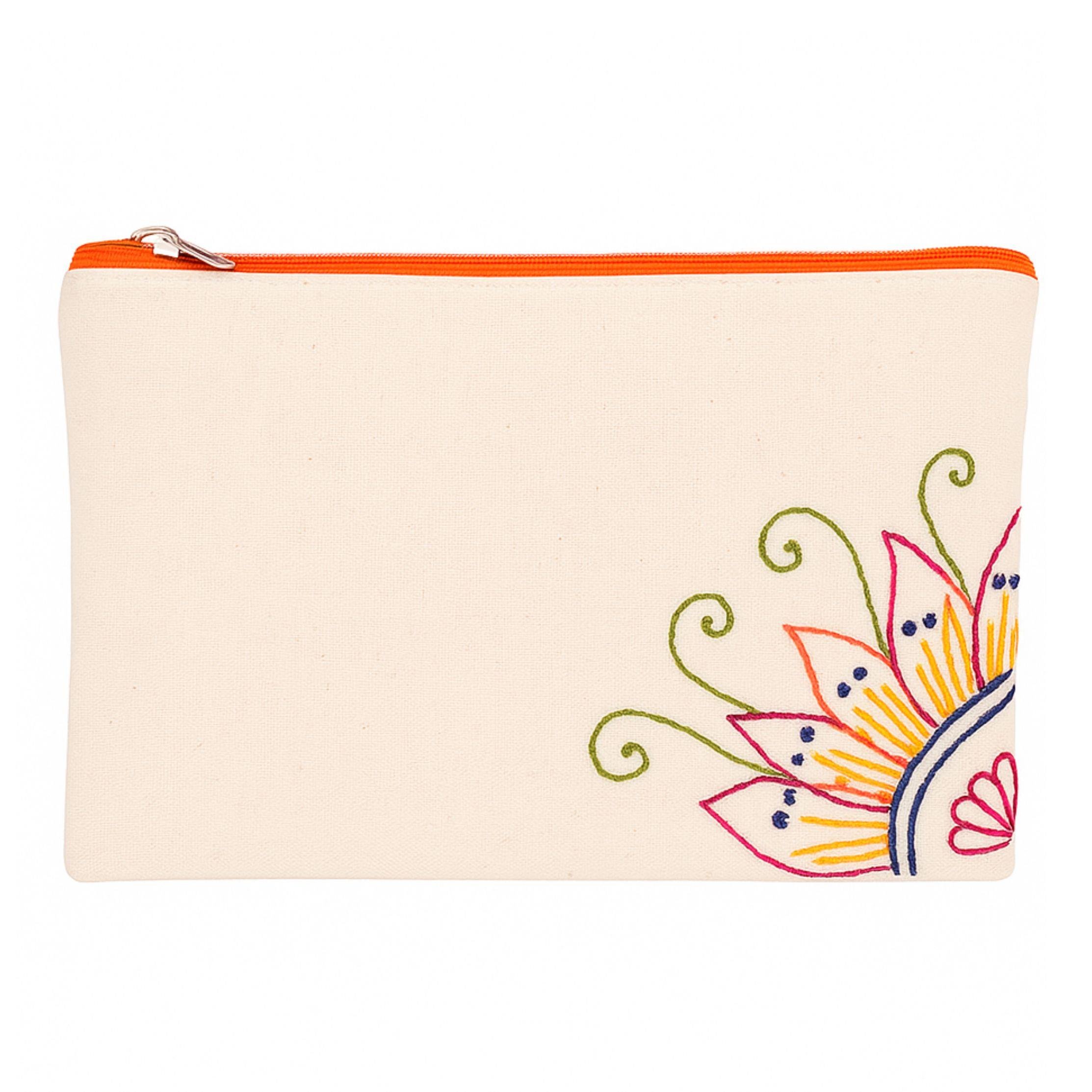 Mandala Desenli El Nakışlı Cüzdan Umutkent (20x14 cm)