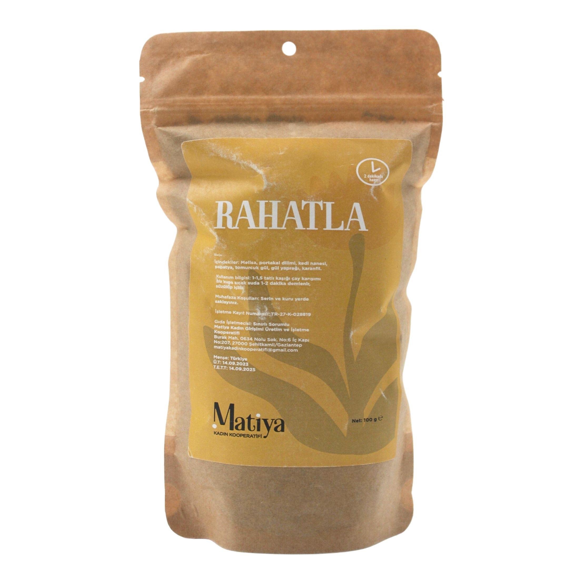 Matiya Kooperatifi Rahatla Bitki Çayı 100 gr
