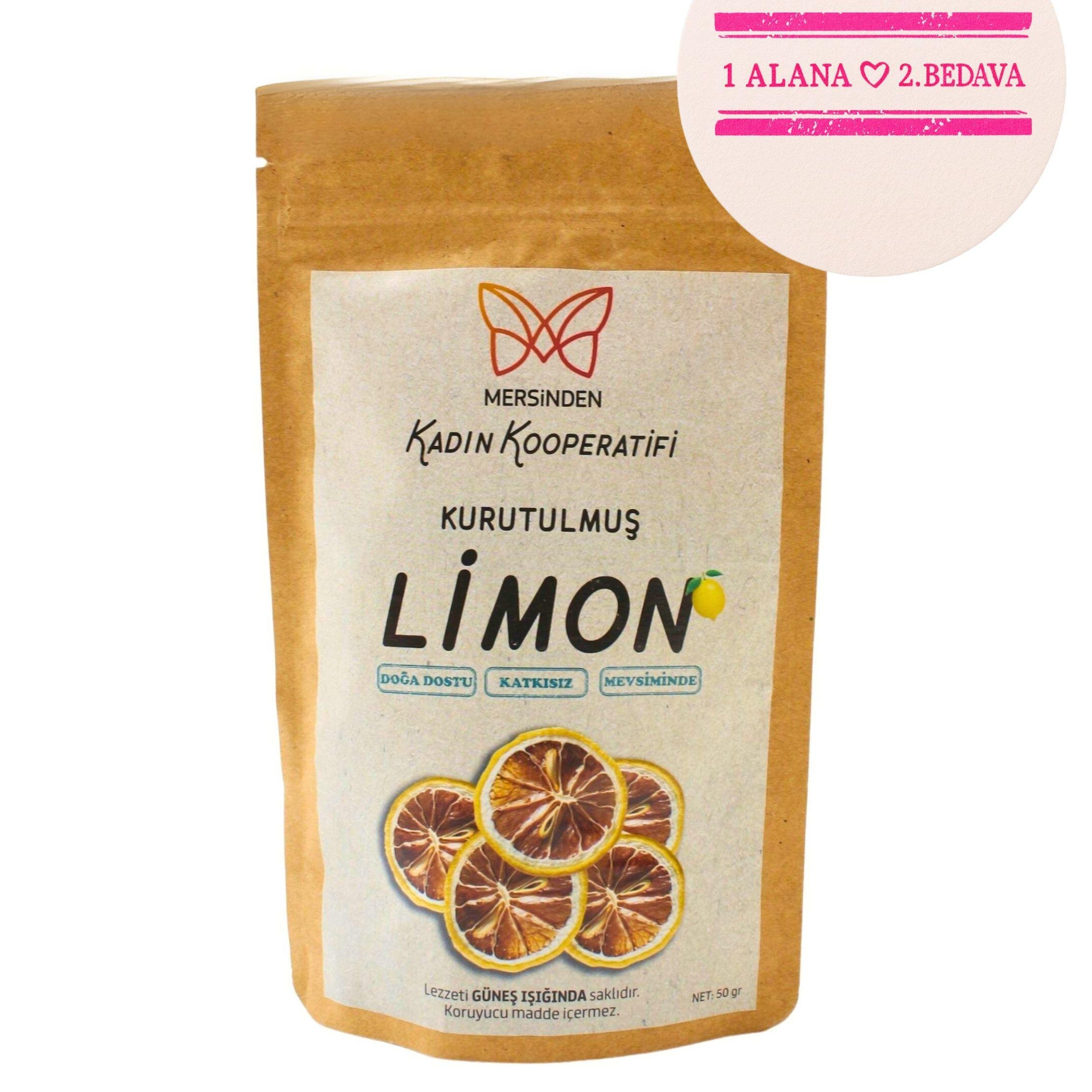 Mersinden Kurutulmuş Limon 50 G