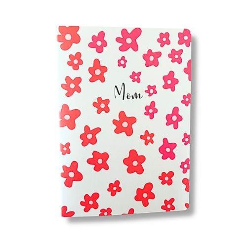 Mom Çiçekli Terzi Dikişli Defter
