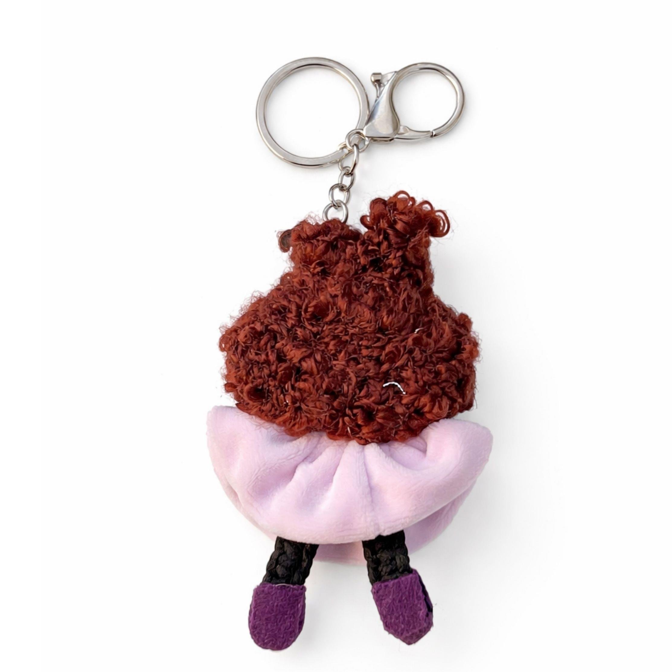 MOR BEZ BEBEK ANAHTARLIK PERİ 